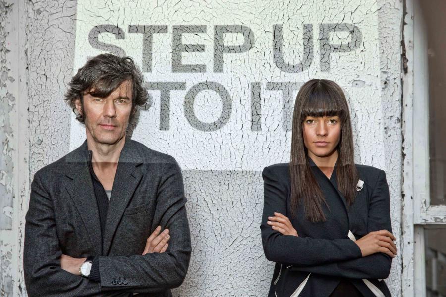 Stefan Sagmeister & Jessica Walsh, Porträt, 2013 © John Madere