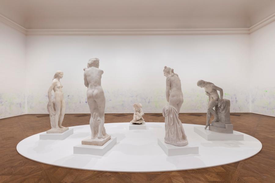 Exhibition View Donna Huanca. Piedra Quemada Photo: Johannes Stoll © Belvedere, Vienna