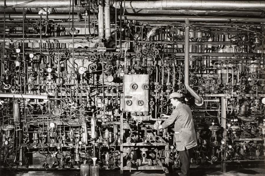 Carl August Stachelscheid, Oxo – Technikum, Ruhrchemie AG, um 1968 © LVR-Industriemuseum