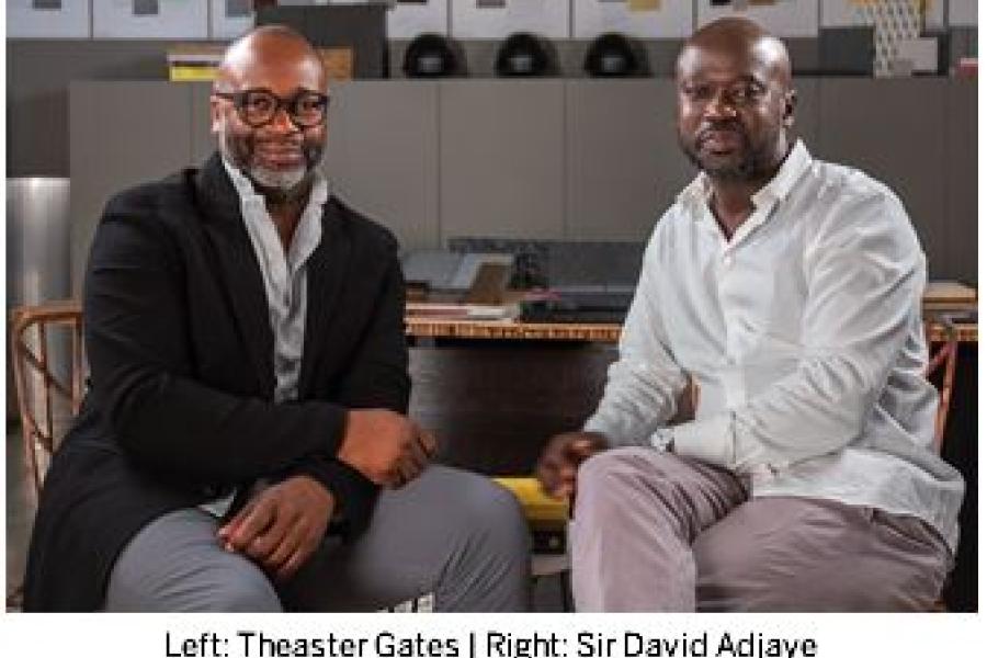 Left: Theaster Gates | Right: Sir David Adjaye