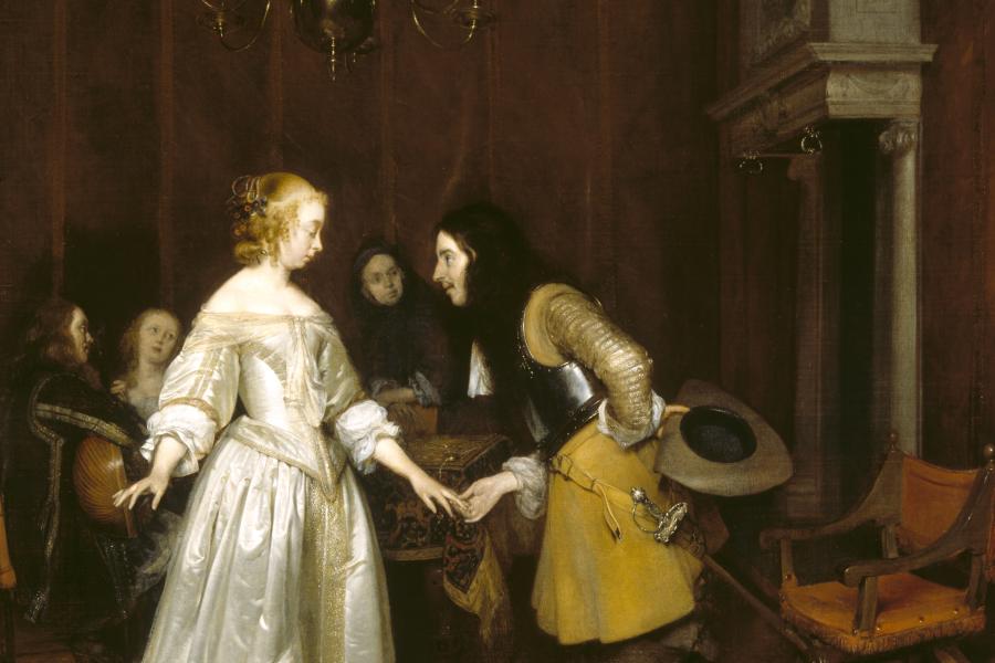 Gerard ter Borch, The introduction, c. 1662, National Trust, Polesden Lacey, Surrey