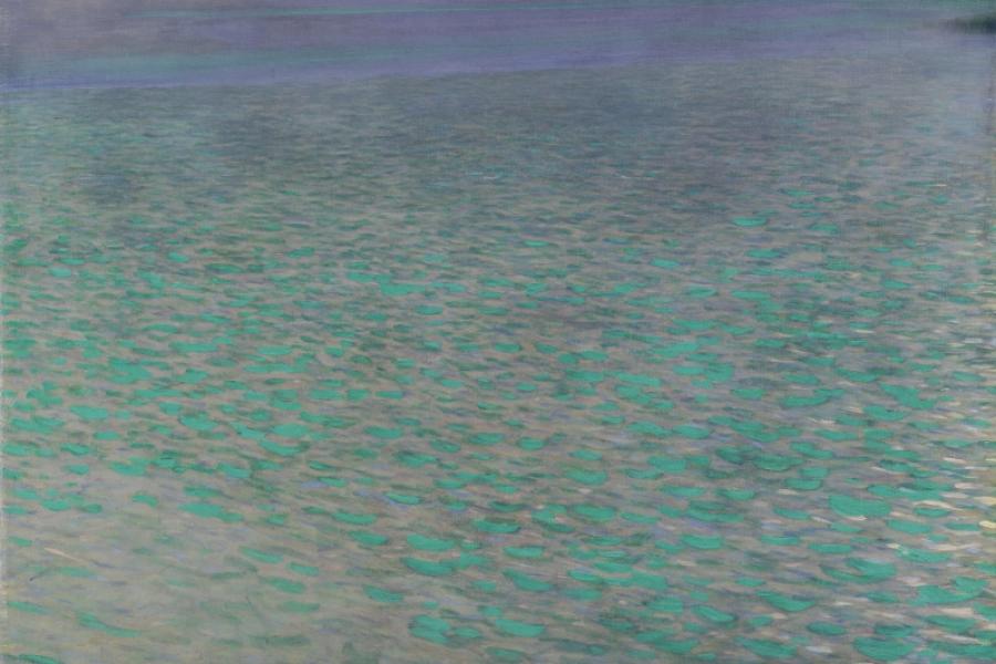 Gustav Klimt, Attersee, 1900 © Leopold Museum, Wien, Inv. 4148