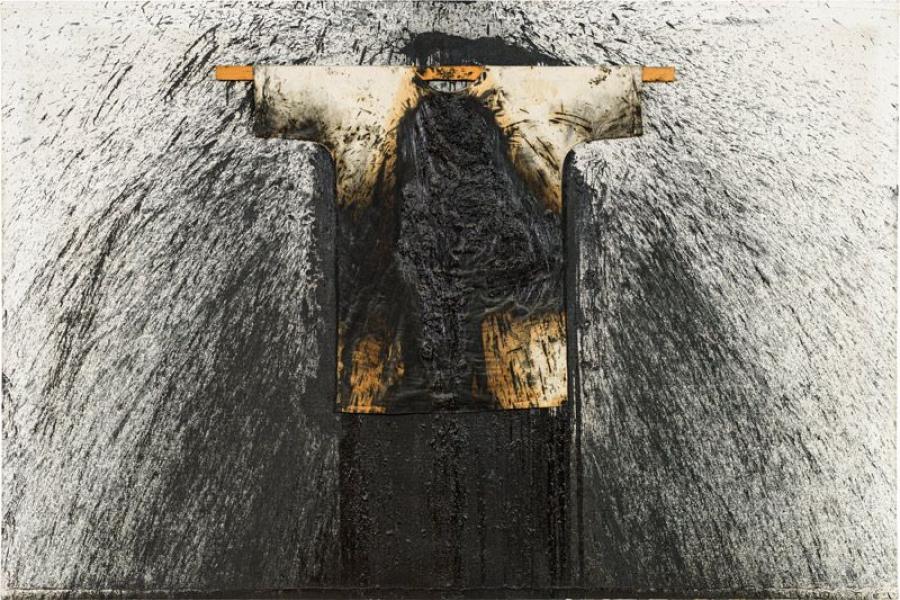 Hermann Nitsch*  Kreuzwegstation, 1994 Öl auf Leinwand; ungerahmt, 200 x 300 cm Schätzpreis:	25.000 - 40.000 EUR