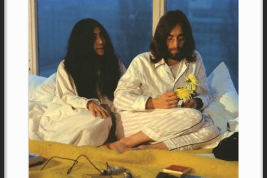 „Bed-In For Peace” - John Lennon & Yoko Ono (c) Elmar Welge