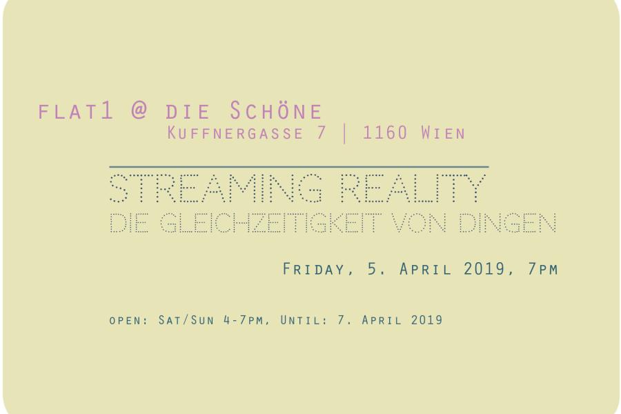 Streaming Reality Die Gleichzeitigkeit von Dingen