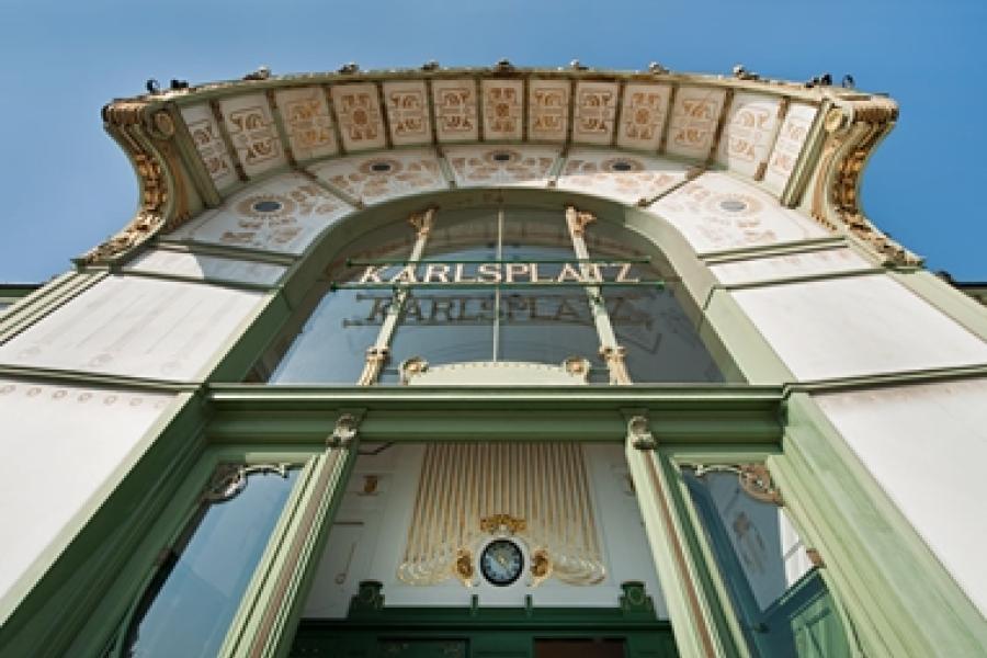 Otto Wagner Pavillon Karlsplatz, Foto: Hertha Hurnaus