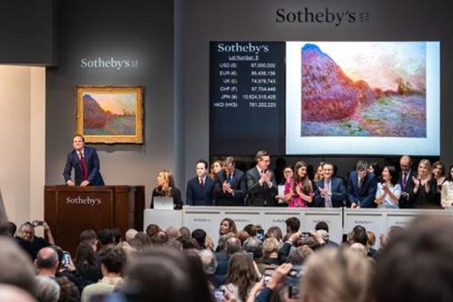 From Monet to KAWS: A $900+ Million Week of Auctions at Sotheby’s Worldwide