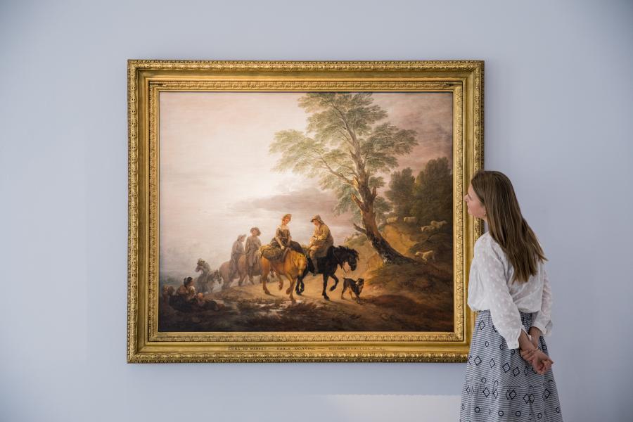 Thomas Gainsborough Going to Market, Early Morning_£7-9 million (i)