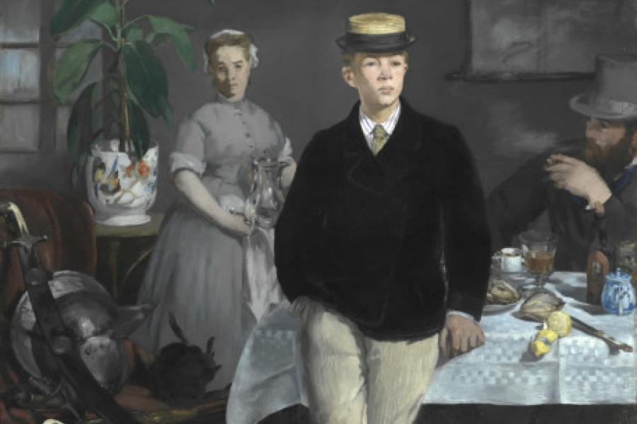 Édouard Manet, Le Déjeuner, 1868  Bayerische Staatsgemäldesammlungen - Neue Pinakothek München