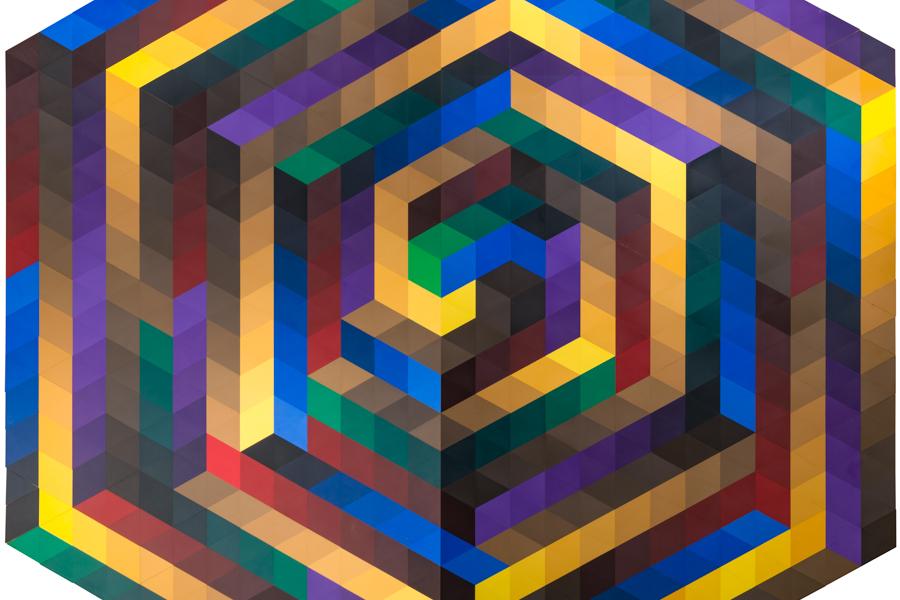 Victor Vasarely 1906–1997 Hexa, 1964–1972  Verkauft für: 67'205 CHF*