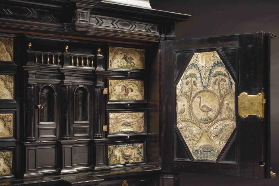 LotNo 2275 Large ebony cabinet of museum quality Antwerp