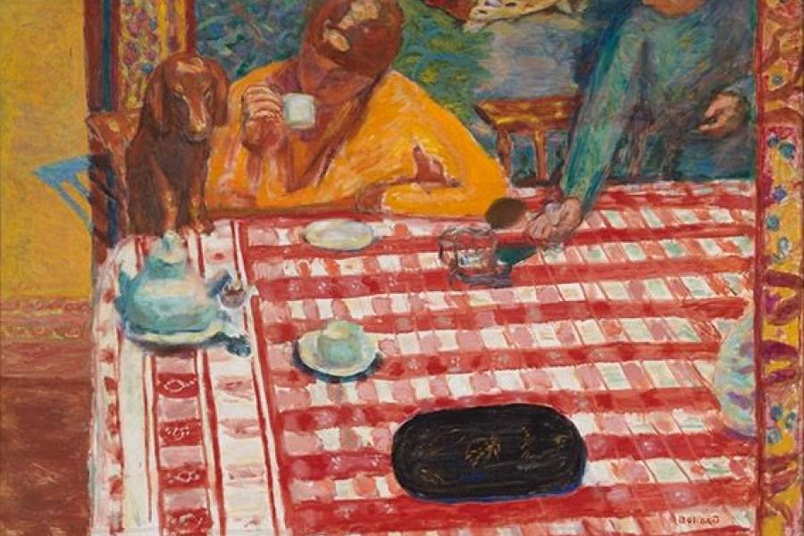 Pierre Bonnard, Der Kaffee, 1915, Le Café, Öl auf Leinwand, 73 × 106,4 cm , Tate. Presented by Sir Michael Sadler through the Art Fund 1941 © Tate, London 2019