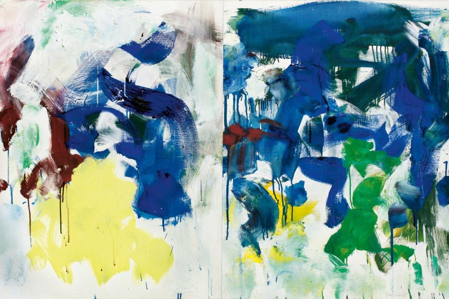 10150 Lot 153 - Joan Mitchell, Saint Martin la Garenne No. IX