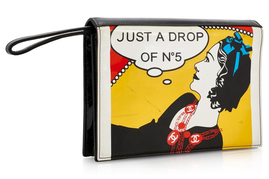 Just a drop of No.5 comic clutch, 2001 (est. €100 - 200)