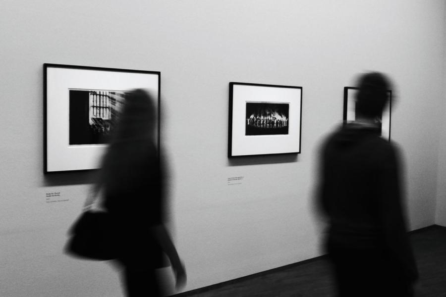 Ausstellungsansicht "Die Sammlung Guerlain aus dem Centre Pompidou Paris"  2019 (c) findART.cc Foto frei von Rechten.