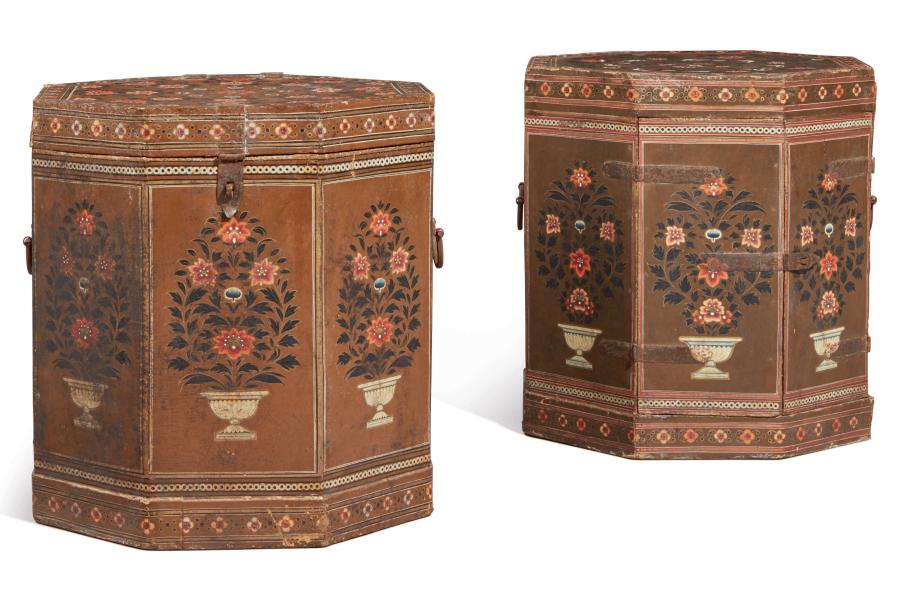 A Pair of Anglo-Indian Low Tables Estimate $500/800 Sold for $27,500