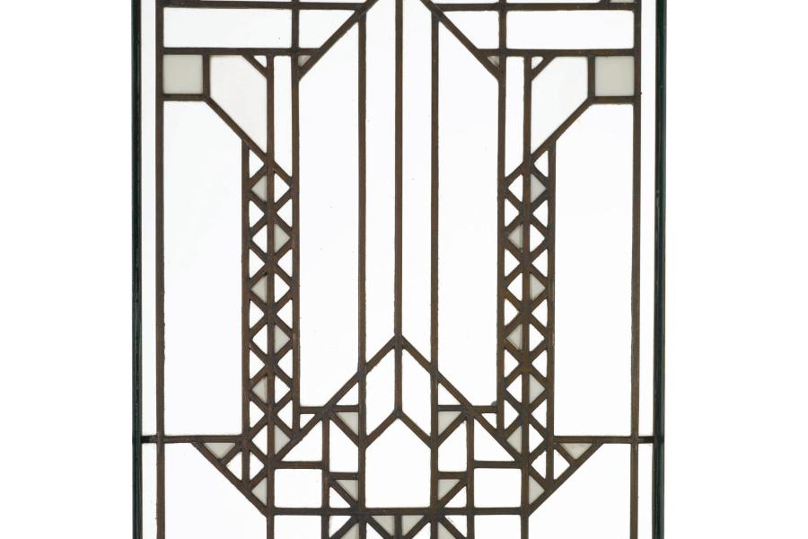 10340 Lot 78 - Frank Lloyd Wright, Window from the Francis W. LiIttle House, 'Northome', Wayzata, Minnesota