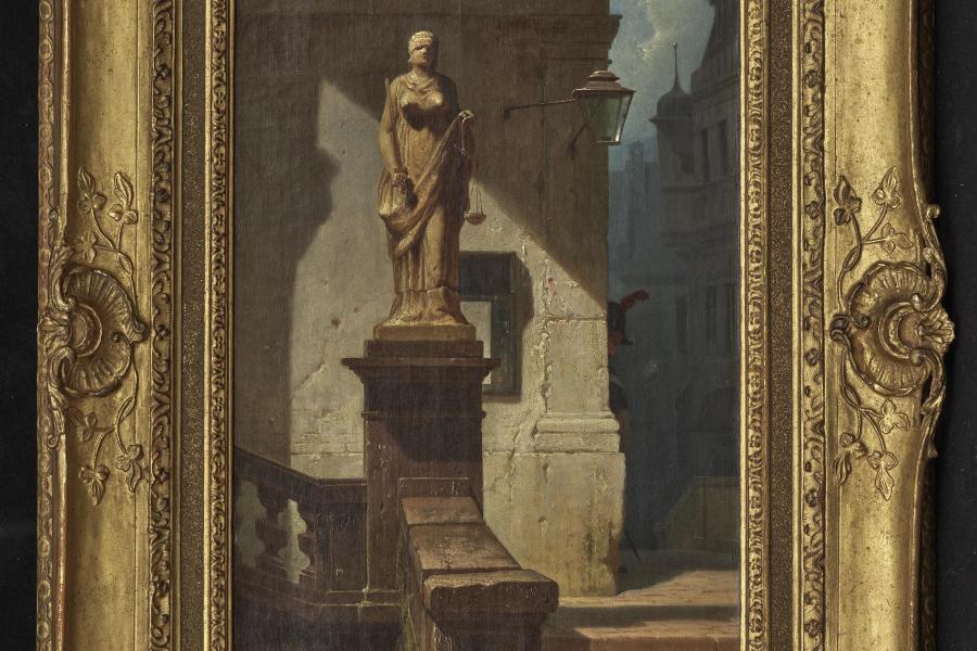 Carl Spitzweg, Justitia  © NEUMEISTER/ Christian Mitko