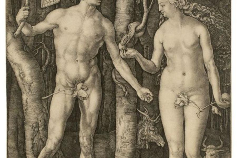 Albrecht Dürer (1471 – Nürnberg – 1528) „Adam und Eva“. 1504 Schätzpreis:	80.000 - 120.000 EUR