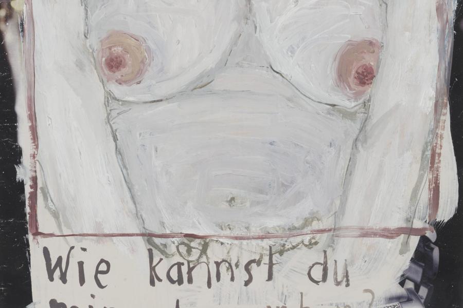 Birgit Brenner (1964)  "Wie kannst du mir das antun?" Taxe: 600 – 800 Euro