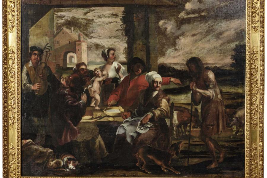 HH 86 LotNo 6001 Oldmaster Painting NL 17