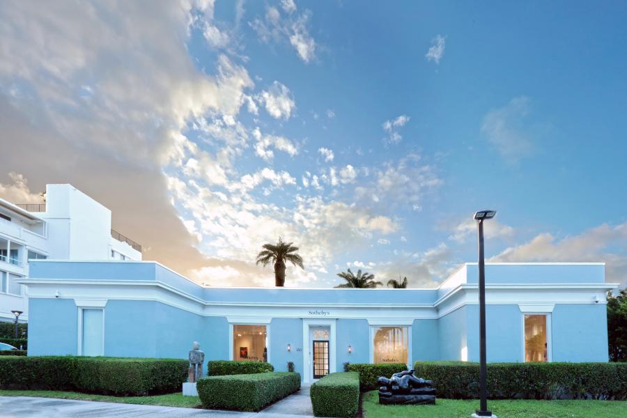 Interior and Exterior Images of Sotheby's Palm Beach Gallery, Images courtesy of Christopher Fay