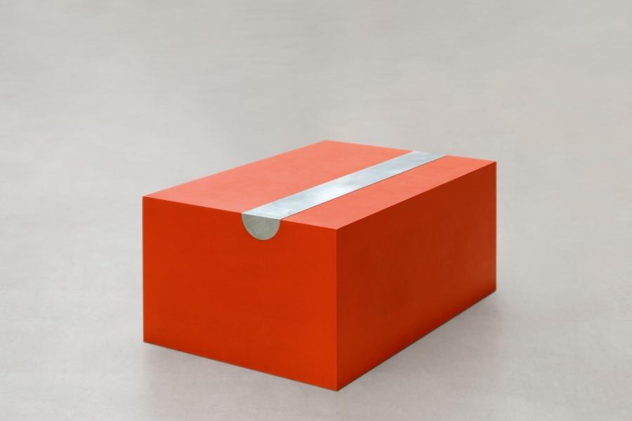 Donald Judd  Half Solid Tube Piece 1990 Lot 142