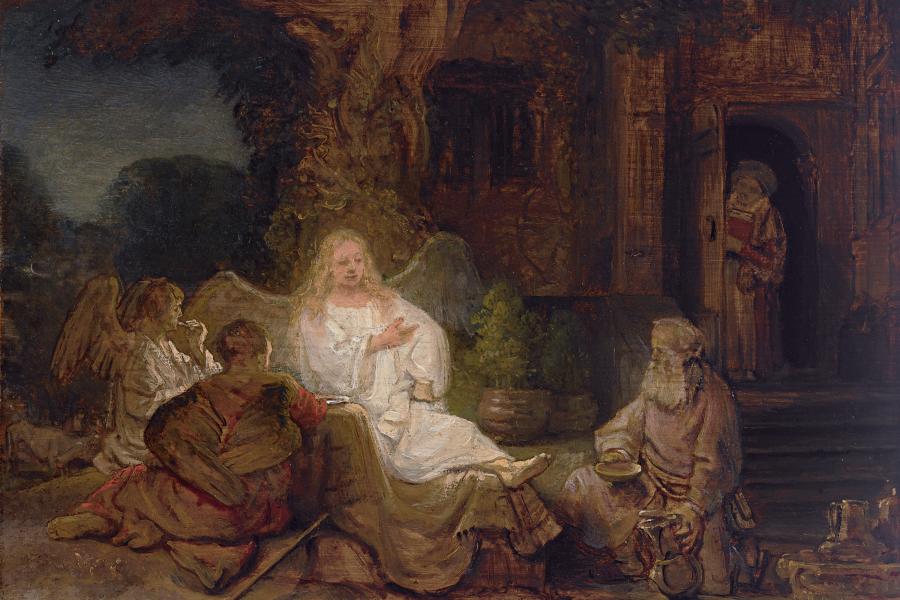 Rembrandt, Abraham and the Angels, est. $20-30 million