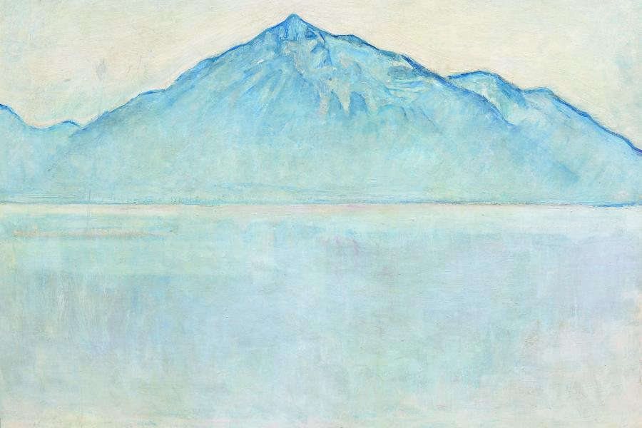 Ferdinand Hodler, "Der Thunersee mit Niesen