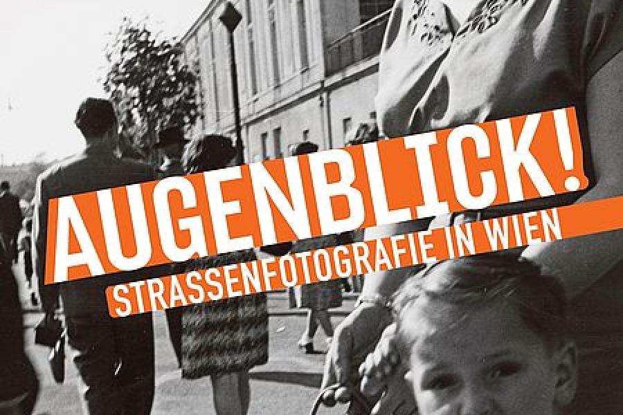 Plakat Augenblick Strassenfotografie in Wien