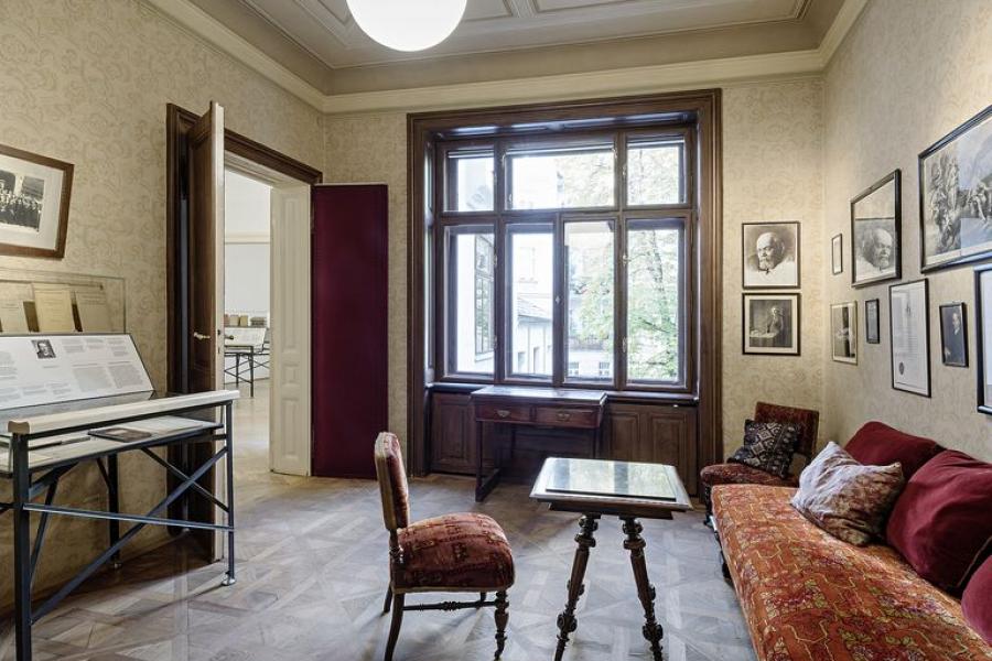 Wartezimmer Freud Museum (c) Hertha Hurnaus / Sigmund Freud Privatstiftung