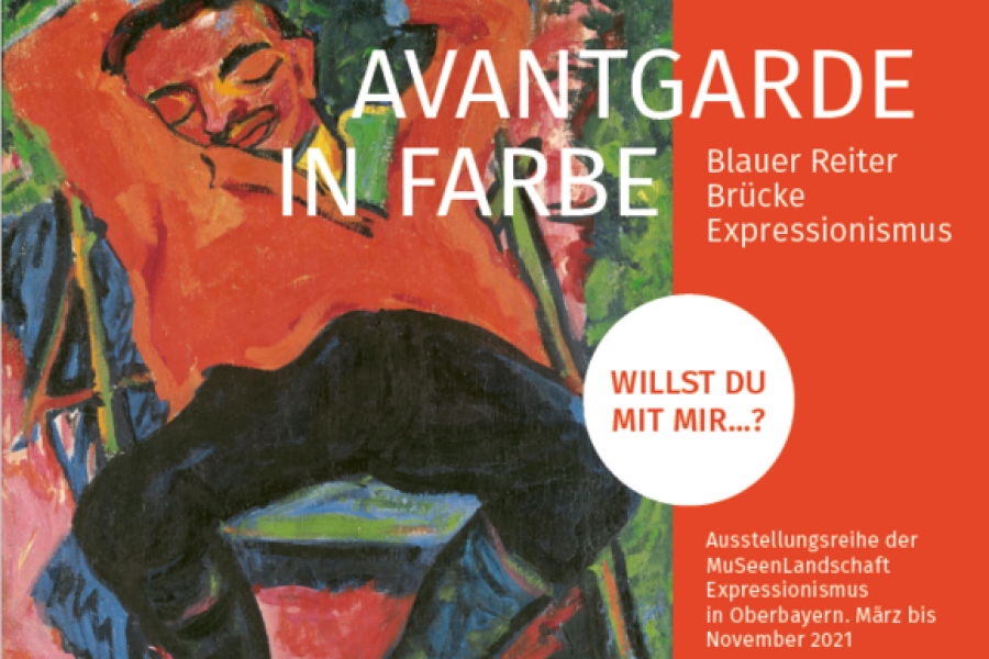 Abbildung: Erich Heckel, Der schlafende Pechstein, 1910 (Detail), Buchheim Museum, Nachlass Erich Heckel, Hemmenhofen © VG Bild-Kunst, Bonn 2021