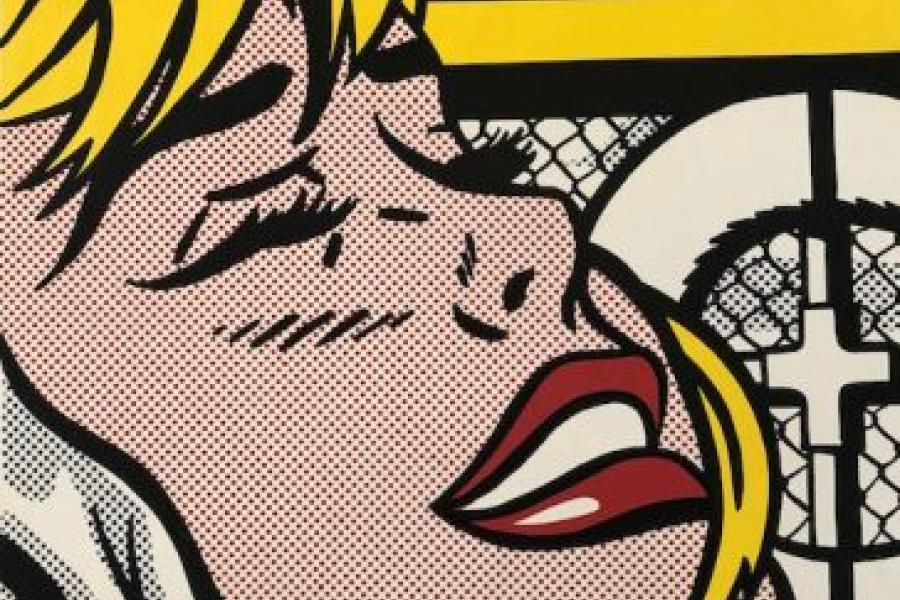 /  Revisit! Prints, Multiples and Drawings /  Roy Lichtenstein: Shipboard Girl 1965 Lithographie auf Papier