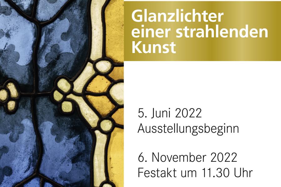 Plakat: 25 Jahre Deutsches Glasmalerei-Museum