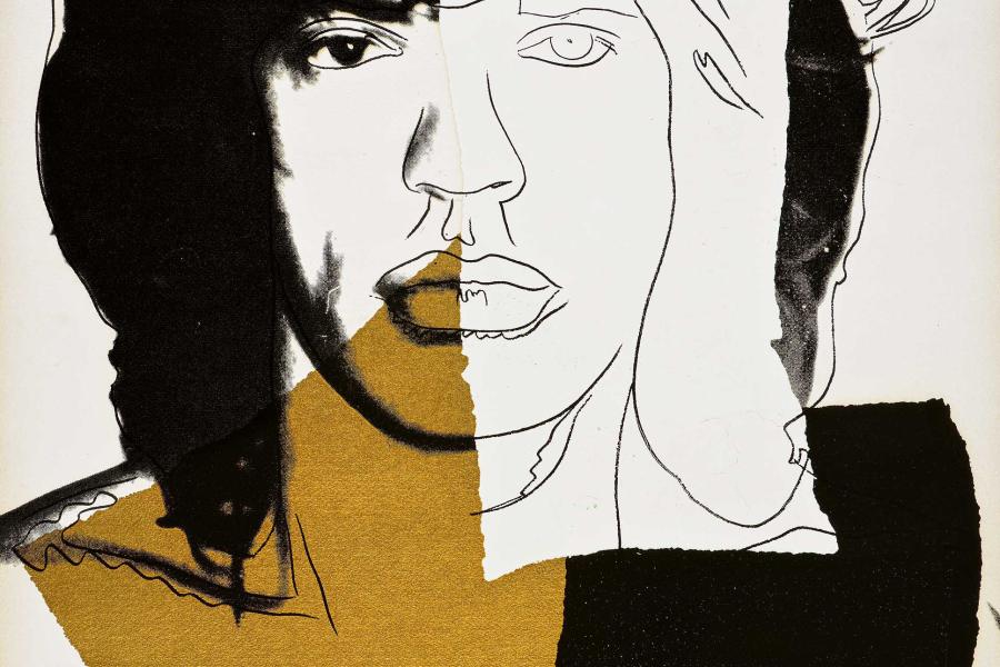 Andy Warhol (1928 – 1987) Mick Jagger | 1975 | Farbserigrafie auf Arches Aquarelle | 101 x 73,5 cm Ergebnis: € 132.000