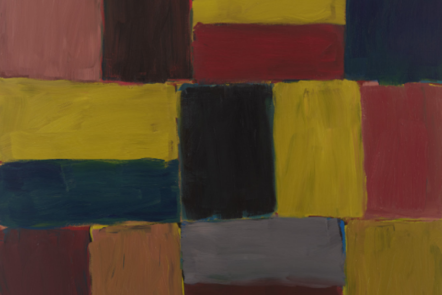 Sean Scully, Wall of Light Yellow Fall, 2021