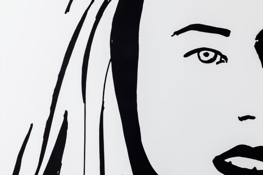 Alex Katz Porcelain Beauty 3 - Ariel | FRANK FLUEGEL GALERIE