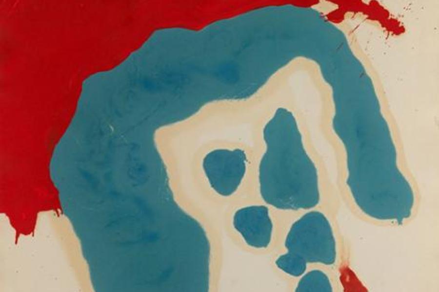 Helen Frankenthaler Grotto Azura,1963 © 2021 Helen Frankenthaler Foundation, Inc. / VG Bild-Kunst, Bonn