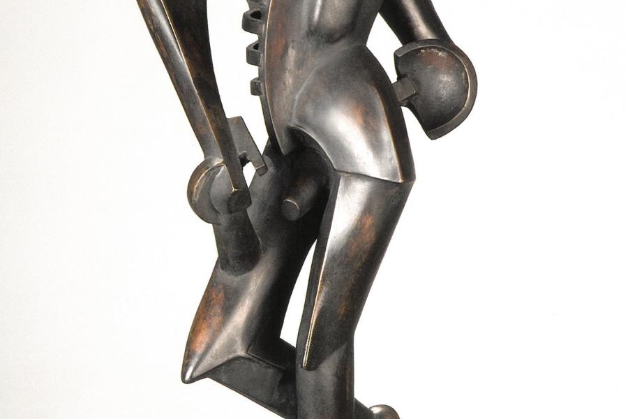 Rudolf Belling: Organische Formen (Schreitender Mann), 1921, Bronze; Osthaus Museum, Hagen © Courtesy of Osthaus Museum Hagen / Institut für Kulturaustausch, Tübingen, (Fotograf: Foto Kühle, Hagen)