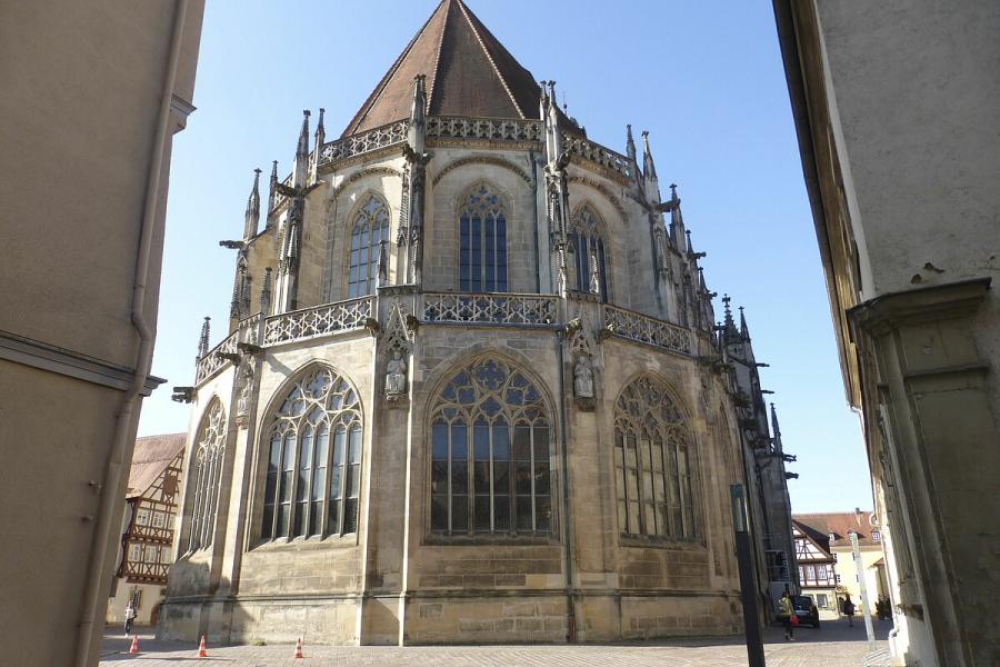 Heilig-Kreuz-Münster in Schwäbisch Gmünd * Foto: Deutsche Stiftung Denkmalschutz/Wegner