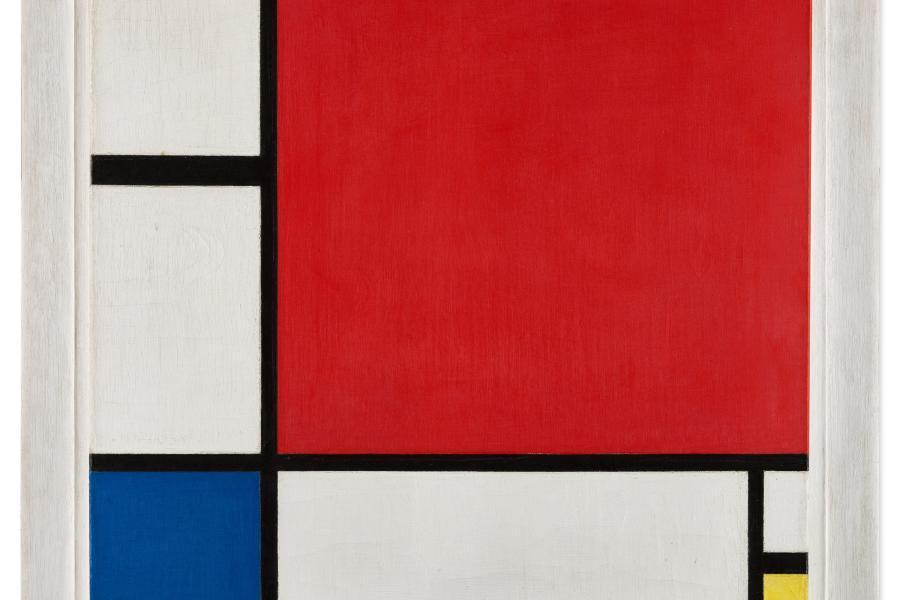 Lot 105. Piet Mondrian, Composition No.11, estimate on request 48,000,000