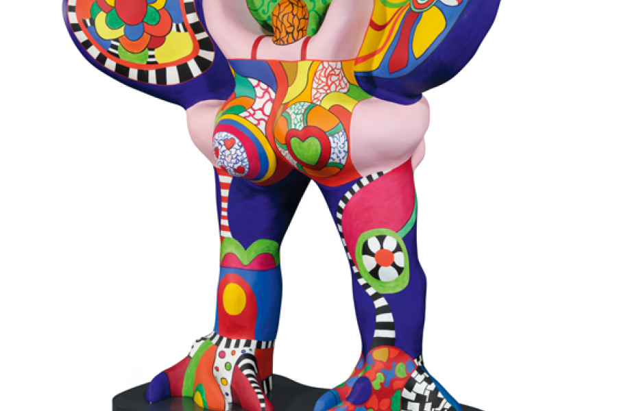 NIKI DE SAINT PHALLE. L'Oiseau amoureux. 1990/92. Polyester, bemalt. CHF 140 000 / 180 000