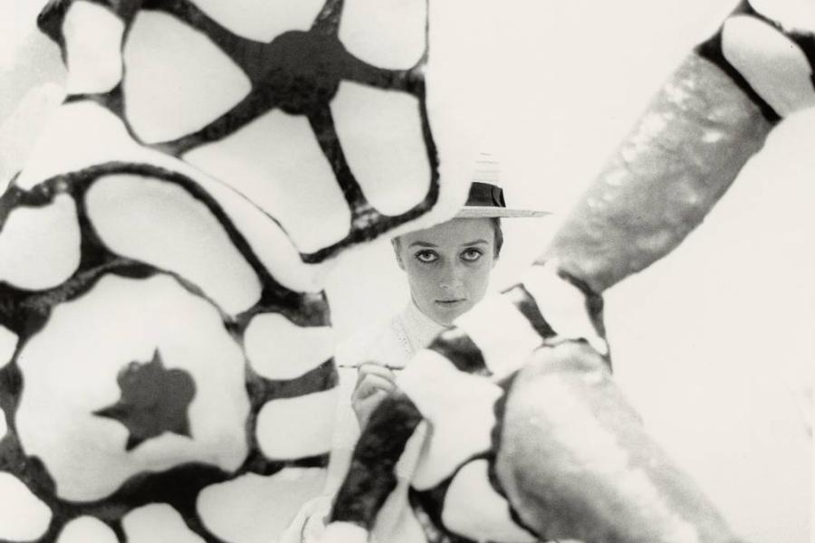 Leonardo Bezzola, Niki de Saint Phalle, Luzern, 1969, Kunst­haus Zürich, Foto © Nach­lass Leonardo Bezzola, VG Bild-Kunst, Bonn 2021