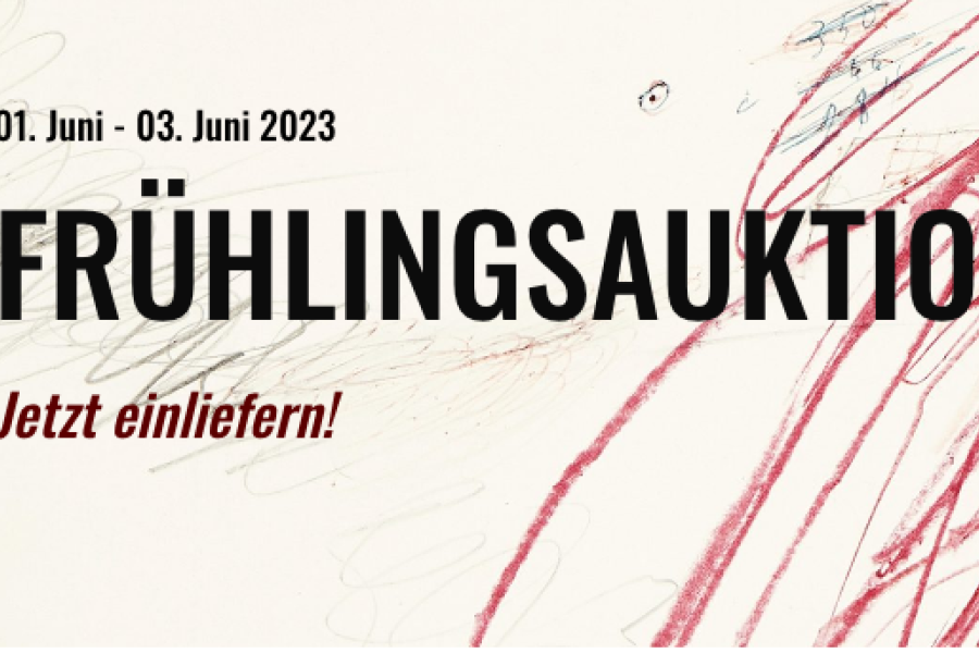 Frühlingsauktion: 1. Juni - 3. Juni 2023