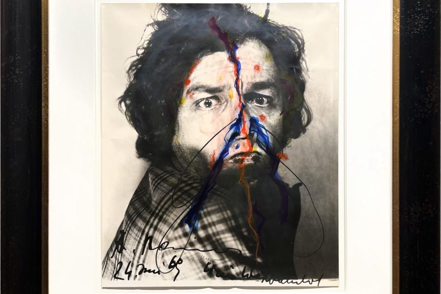 Arnulf Rainer „Ohne Titel (Face Farce)“ © Galerie Reinisch