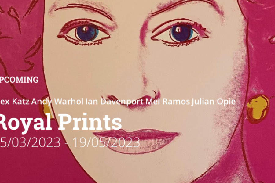 Credits: Andy Warhol, Queen Elizabeth II, from the series "Reigning Queens", 1985, Screenprint with diamond dust on Lennox Museum Board, 100 x 80 cm Ed. of 30, signed and numbered on front