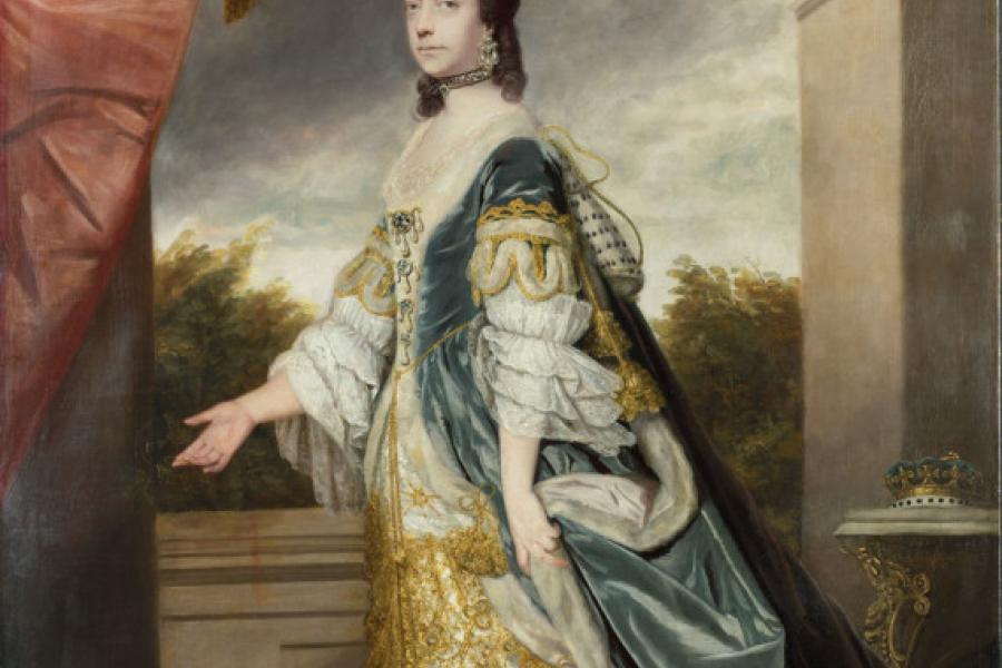 Joshua Reynolds, Amalia Sophia Eleonore Prinzessin von Großbritannien, um 1762-1763