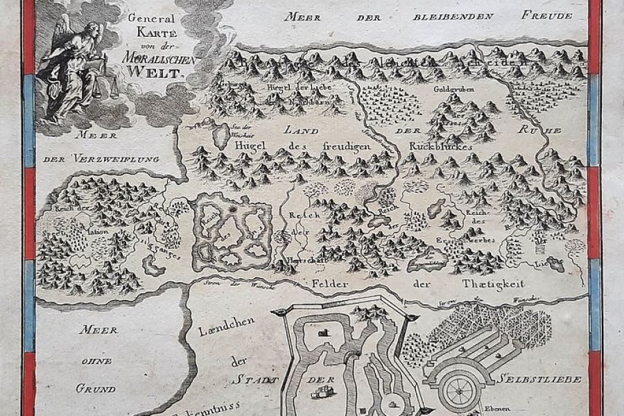 Atlas von der moralischen Welt, Franz Johann Joseph von Reilly © Österreichische Nationalbibliothek