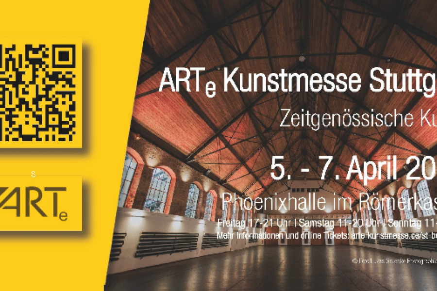 ARTe Kunstmesse Stuttgart | 5.-7. April 2024 | Phoenixhalle