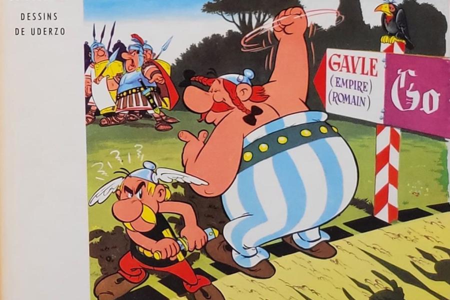 Uderzo / Goscinny. Asterix le Galois. Hefte 1-26 in franz. Originalausgaben. 650,-